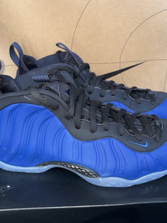 NEW Nike Air Foamposite One Deep Royal Blue Black HJ5195-400 Men Size 9.5